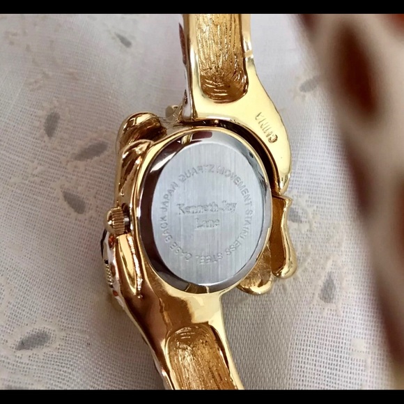 KJL Kenneth Lane Giraffe Bracelet Watch - Picture 6 of 7